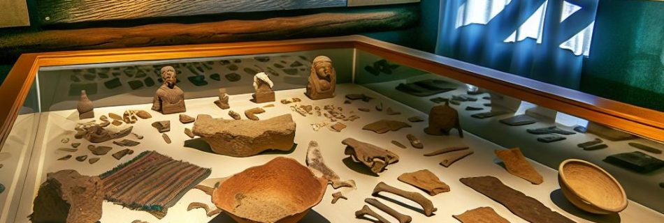Ancient artifacts recovered from lake beds