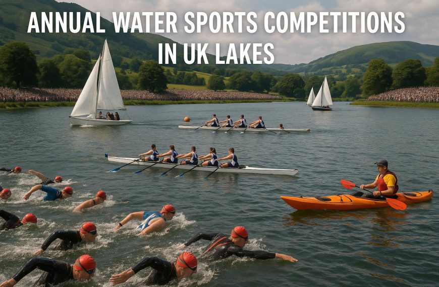 Annual water sports competitions in UK lakes