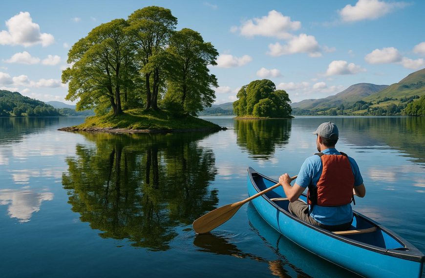Exploring lake islands in the UK
