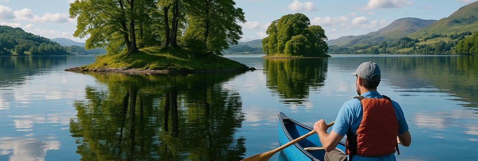 Exploring lake islands in the UK