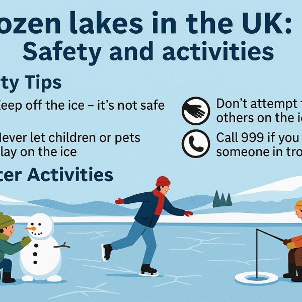 Frozen lakes in the UK: Safety and activities