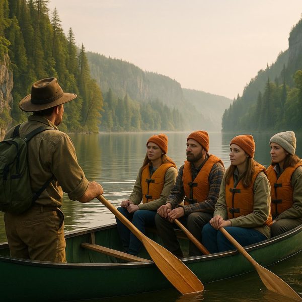 Guided tours to secluded lake areas
