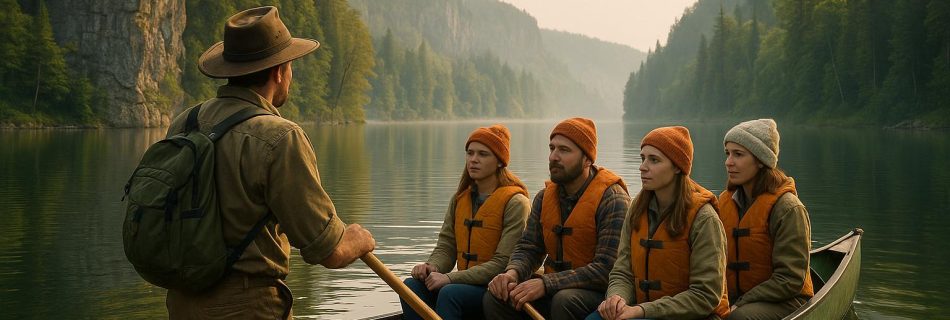 Guided tours to secluded lake areas