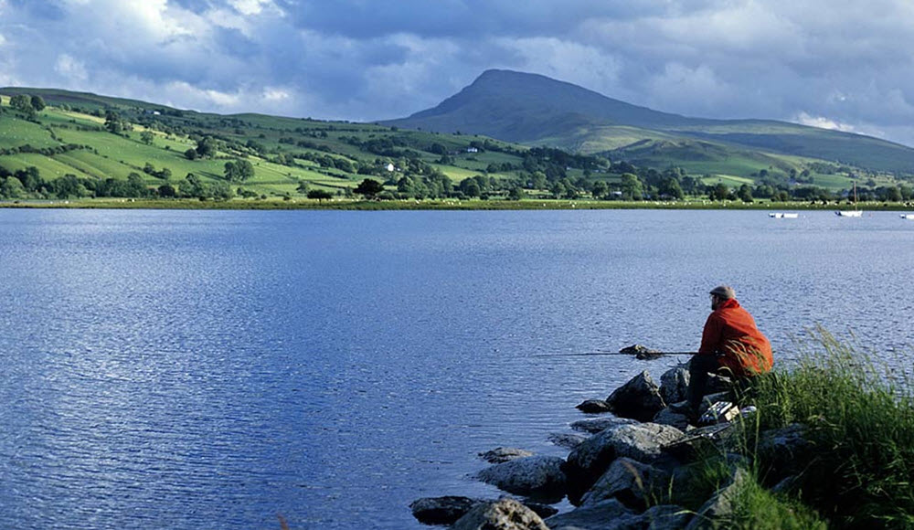 Llyn Tegid and snowdonia