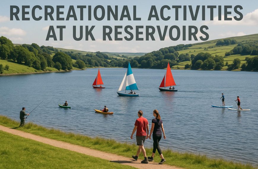 Recreational activities at UK reservoirs