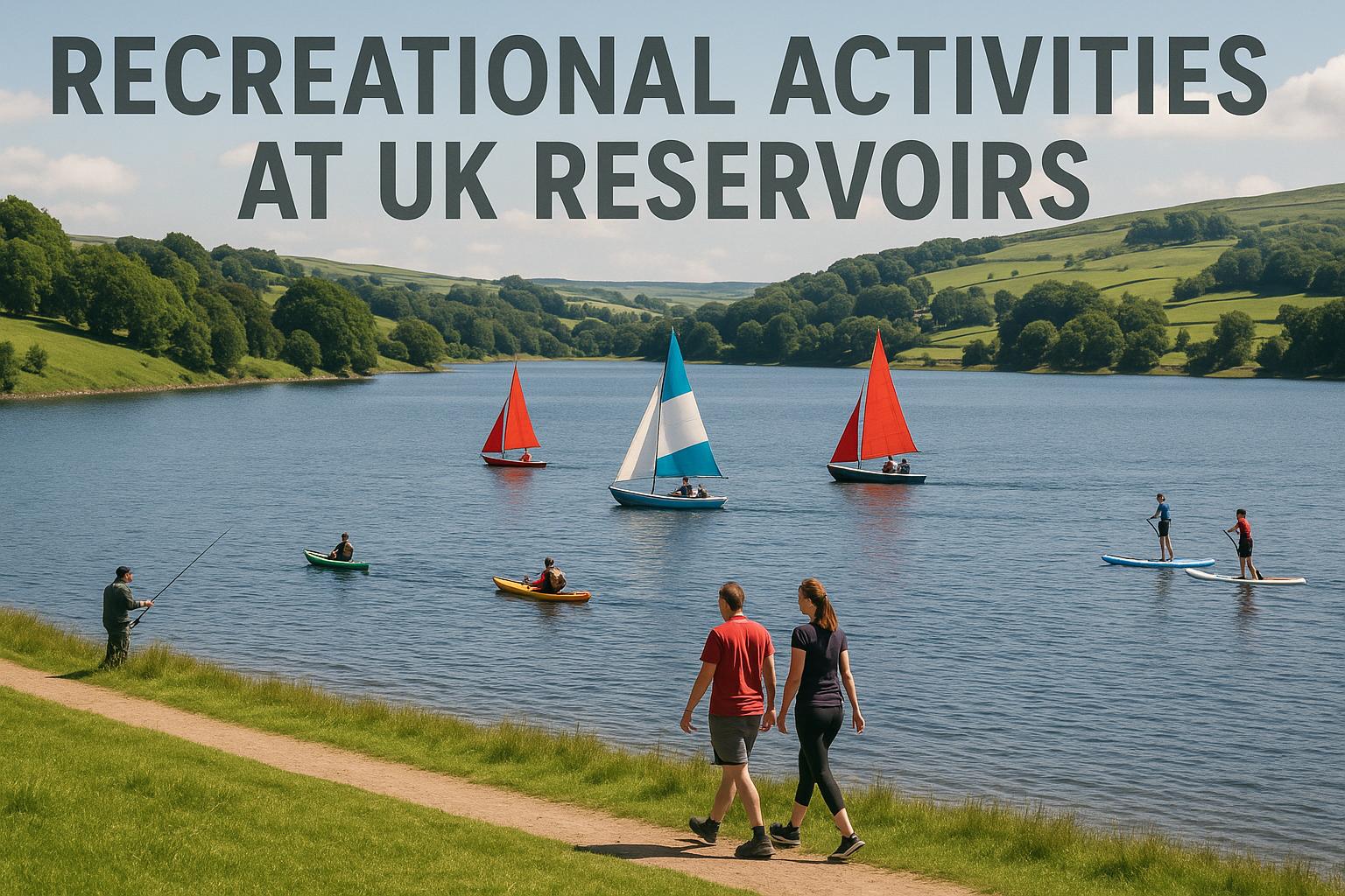 Recreational activities at UK reservoirs