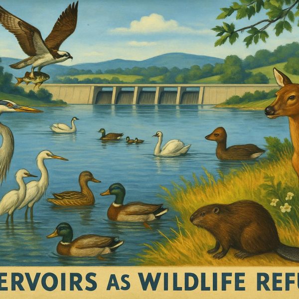 Reservoirs as wildlife refuges