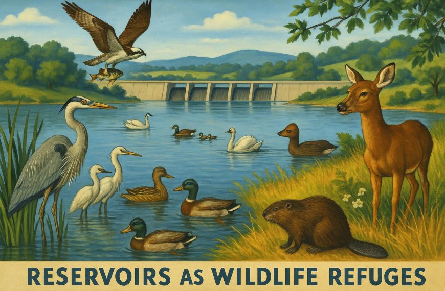 Reservoirs as wildlife refuges