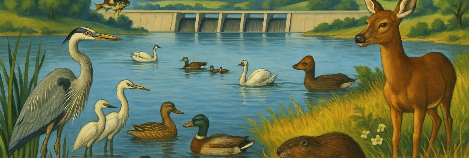 Reservoirs as wildlife refuges