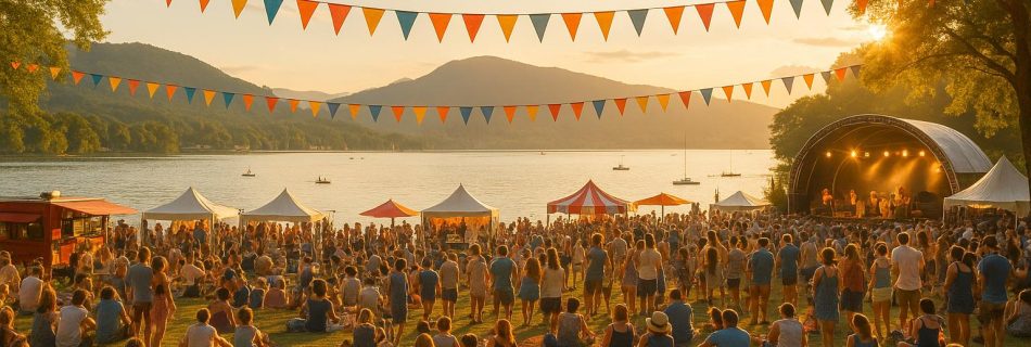 Summer festivals and events by the lakes