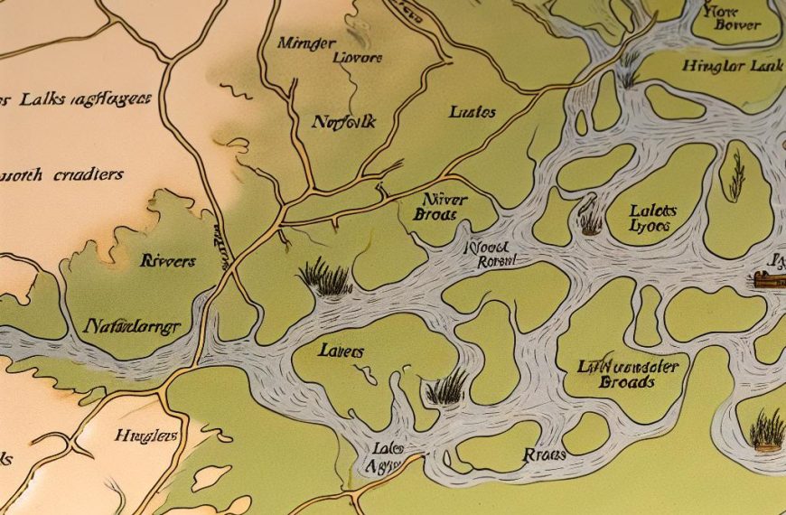 The Norfolk Broads: Lakes or rivers?