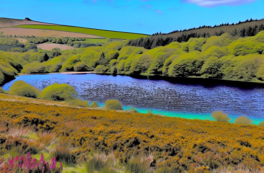 The lakes of Dartmoor and Exmoor