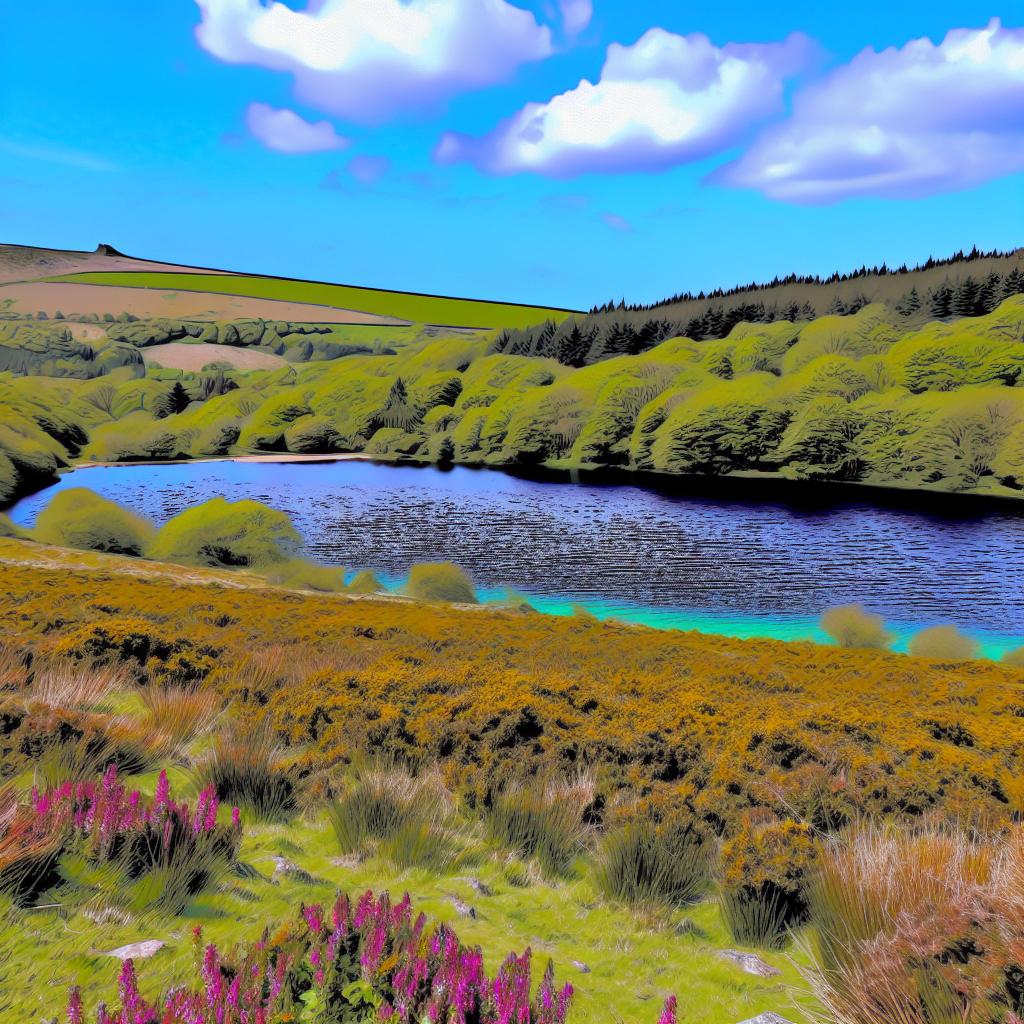 The lakes of Dartmoor and Exmoor
