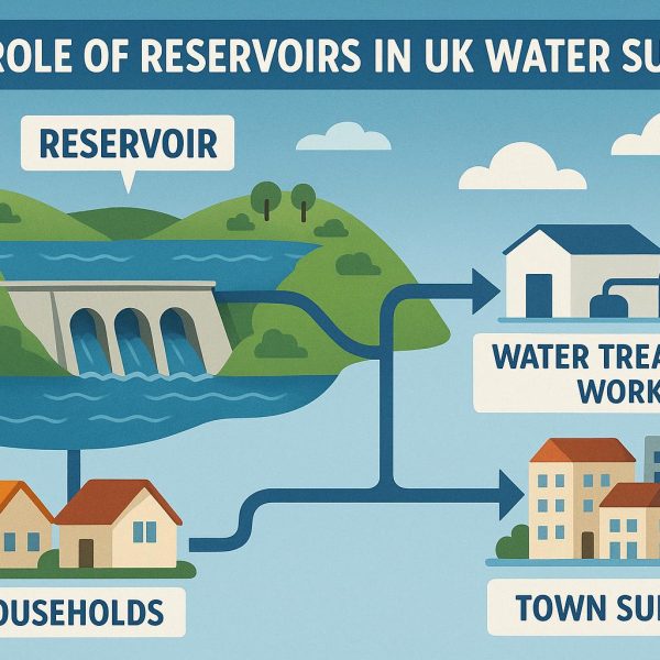 The role of reservoirs in UK water supply