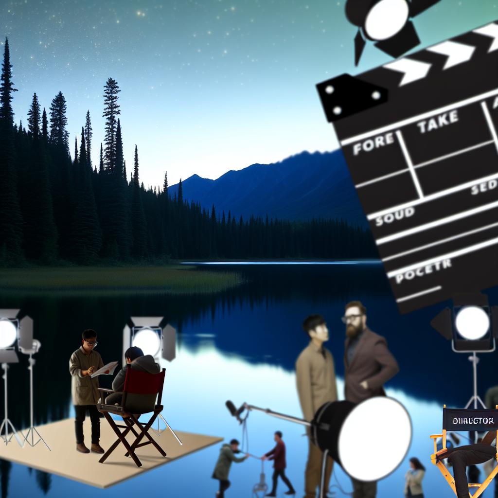 The use of lakes as filming locations
